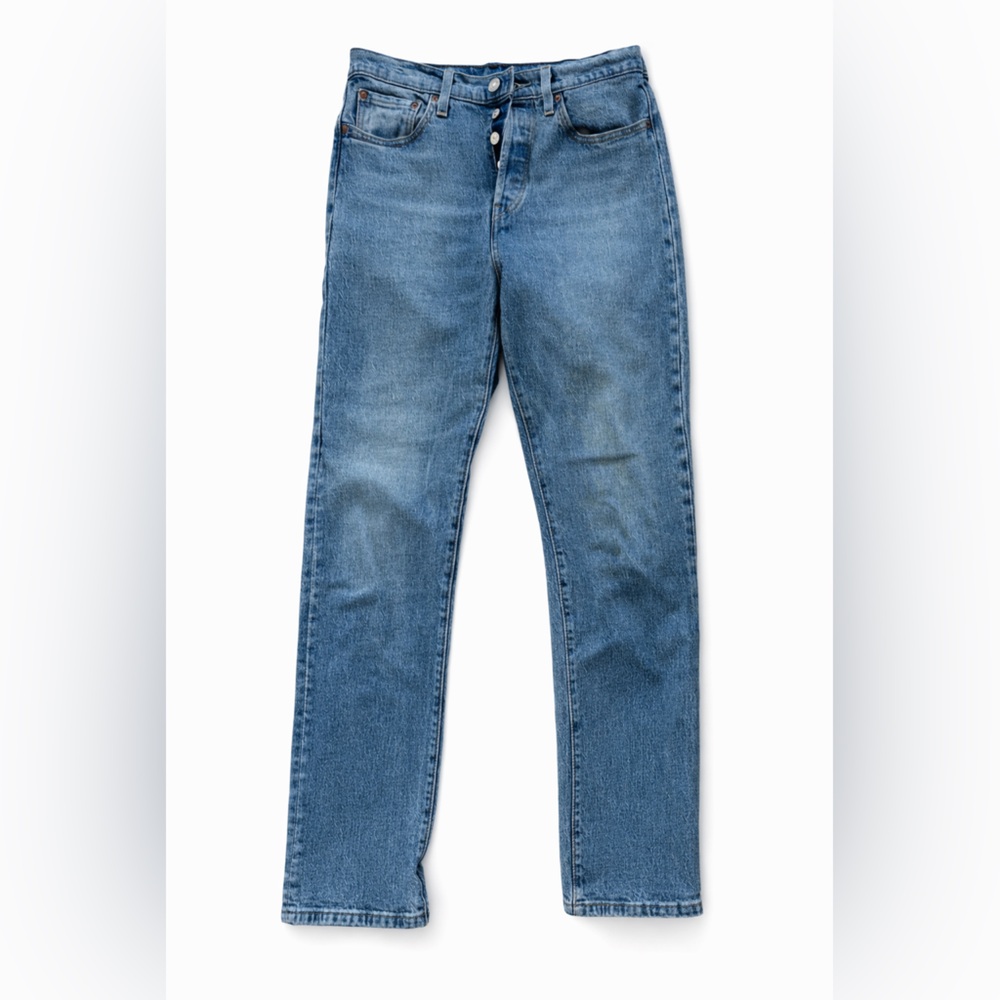 Levi’s 501 Original Fit Jeans Size 29 Medium Wash Button Fly Straight Leg